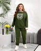 Женский костюм повседневный хаки 52-54 р2322А.357 - изображение 4