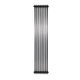 Вертикальний трубчастий радіатор Warmwell Column 2 1800×380 технолайн металік (CL318038RM) - зображення 1