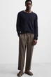 Штани Zara 100% льон хакі 5070/112/737 M - изображение 9