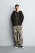 Штани Zara Worker Pants бежевий 5862/305/027 30 - зображення 1