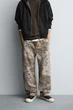 Штани Zara Worker Pants бежевий 5862/305/027 30 - зображення 2