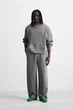 Спортивні штани Zara Relaxed Fit сірий 0761/371/807 M - изображение 1