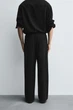 Штани Zara струмуючі чорний 1195/395/800 M - изображение 3