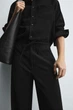Штани Zara струмуючі чорний 1195/395/800 M - изображение 5