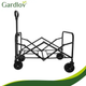 Сложная садовая тележка 100 кг / 90 л Gardlov 27542 — универсальный туристический тачок для дачи, пляжа и перевозок - изображение 7