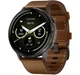 Смарт-часы Garmin Venu 4 - 45 mm, Slate with Black Silicone Band and Brown Leather Band (010-03014-03) - изображение 1