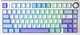 Клавиатура Aula F75 Gasket Reaper Hot-Swap PBT 2.4G Wireless/BT Purple (6978080501479) - изображение 1