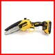 Мини пила аккумуляторная DeWalt DCM160N 24В, 4Ач, цепная пила с подачей масла, ручная пила на аккумуляторах - изображение 5