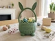 Корзина Пасхальная С Ушами Кролика Easter Basket With Bunny Ears Зеленый 17 См 3Д Печать - изображение 2