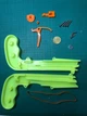 Открывалка Пистолет Для Крышек Bottle Opener Cap Gun Зеленый 19 См 3Д Печать - изображение 1