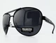 Сонцезахисні Окуляри Краплі Авіатори POLARIZED P312 C.1 з Поляризацією Чорні - зображення 1