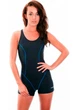 Купальник слитный с мягкой чашкой Aqua Speed 48B/XL Темно-синий (141351) - изображение 1