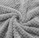 Плед м’який на диван і ліжко Cozy Touch LUX 200х230см (Євро), теплий фактурний плед-покривало Сірий - зображення 3