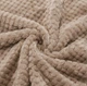 Плед мягкий на диван и кровать Cozy Touch LUX 200х230 см (Евро), теплый фактурный плед-покрывало Капучино - изображение 3