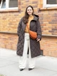 Пальто Uniqlo розмір М темно-коричневе (39) (479209) - зображення 11
