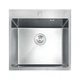 Мийка з нержавіючої сталі MIXXUS MH5050 DECOR SS COLOR (MH5050 DECOR NANO-SILVER)(3.0/0.8) колір нер (00149317) - изображение 1