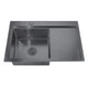 Мийка Zerix ZH7849L-215 Nano-Black (3.0/0.8) з нержавіючої сталі (MX1590) (00149323) - зображення 1