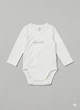 Боди лонгслив H&M 68 Белый 1251996_бел - изображение 1