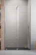 Душові двері RADAWAY Furo Brushed Nickel DWJ 110 см праві скло прозоре 10107572-91-01R+10110530-01-01 - зображення 1