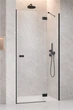 Душові двері RADAWAY Garda Black DWJ 110 см праві 10710110-54-01R - зображення 1