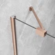 Душові двері RADAWAY Essenza Brushed Copper DWJ 130 см 1385017-93-01L - зображення 8