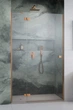 Душові двері RADAWAY Essenza Brushed Copper DWJ 130 см 1385017-93-01L - зображення 1