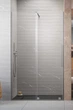 Душові двері RADAWAY Furo Brushed Nickel DWJ 110 см ліва скло прозоре 10107572-91-01L+10110530-01-01 - зображення 1
