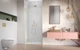 Душові двері RADAWAY Garda Brushed Gold DWJ 90 см ліві 10710090-99-01L - зображення 2