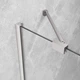 Душові двері RADAWAY Essenza Brushed Nickel DWJ 110 см 1385015-91-01L - зображення 8