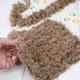 Alize Puffy Furlove, Лесной орех №493 - плюшевая пряжа 100 г/6,3 м, с петлями для вязания руками пледов, игрушек, Ализе Пуффи Фурлав - изображение 2