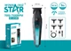 Машинка для стрижки волос WINNINGSTAR ST-5749 Black-Blue - изображение 6