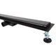 Трап для душа ITAL IT02-FT24/700, 700 мм, закаленное стекло, Black Glossy - изображение 2