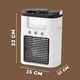 Портативный мини кондиционер с USB Ice Cooler XL-1346 • Настольный вентилятор-увлажнитель с резервуаром 560 мл и LED-подсветкой (008z) - изображение 4