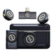 Петличний мікрофон (2 шт.) Hollyland Lark M2 Combo mini (USB Type-C + TRS 3.5 мм black для iPhone/ Android/ (із зарядним кейсом), професійний (52008) - зображення 1