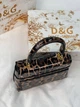 Женская сумка Премиум Dolce & Gabbana DG Logo Leopard Patent Mini Bag - изображение 6