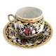 Фарфоровая чашка с блюдцем Yamasen Gold Collection (110 мл) 22532N - изображение 1