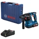 Аккумуляторный перфоратор Bosch GBH 185-Li Professional, акб GBA 18V 4 Ah и з/у GAL 18V-40, в кейсе - изображение 1