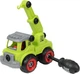 Zestaw pojazdów budowlanych Toi-Toys 4 szt 2420951 (8714627000795) - obraz 4