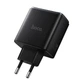 Мережевий зарядний пристрій HOCO C160A Upgrade PD65W(2C1A) charger Black (6942007672009) - изображение 5