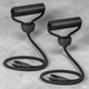 Віброплатформа для схуднення Hanson HN385 Фітнес тренажер із вбудованою Bluetooth-колонкою, LED-дисплеєм максимальною вагою до 150 кг 99 рівнями інтенсивності петлями та еспандерами - зображення 6