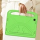 Чохол - накладка Kids with Stand для Samsung Tab A11+ з ручкою green - зображення 2