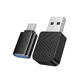 Беспроводной Bluetooth адаптер Carplay Hoco HU3 USB / Type-C, Black - изображение 2