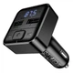Автомобильное зарядное устройство с FM-модулятором BOROFONE BC63 15W, Black - изображение 4