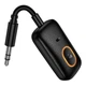 Bluetooth-ресивер HOCO E151 Graceful AUX BT audio receiver/transmitter Black (6942007667906) - изображение 3