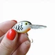 Воблер Daiwa TINY Peanut DR, White coach dog - изображение 2