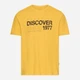 Футболка хлопковая длинная мужская Camel Active T-shirts 1/2 sleeves 409700-7T17-64 M Желтая (4063366239817) - изображение 6