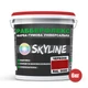Краска резиновая суперэластичная сверхстойкая «РабберФлекс» SkyLine Красный RAL 3020 6 кг - изображение 2