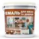 Эмаль акриловая Для Окон и Дверей SkyLine Wood Слоновая кость RAL 1015 5 л - изображение 1