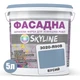 Краска Акрил-латексная Фасадная Skyline 3020-R90B Бусый 5л - изображение 2