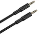 Аудио кабель Aux Borofone BL25 Nice (1m) (Black) (243639) - изображение 5